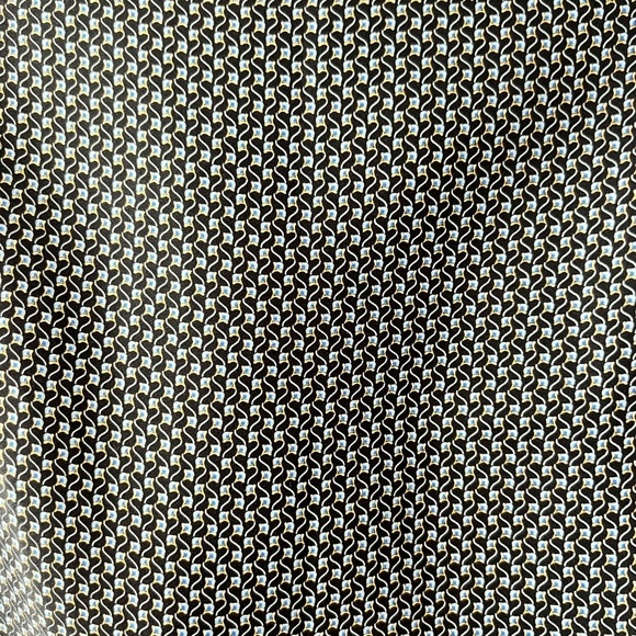 BRIONI Midnight Microprint Silk Pocket Square One Size - Picture 4 of 6